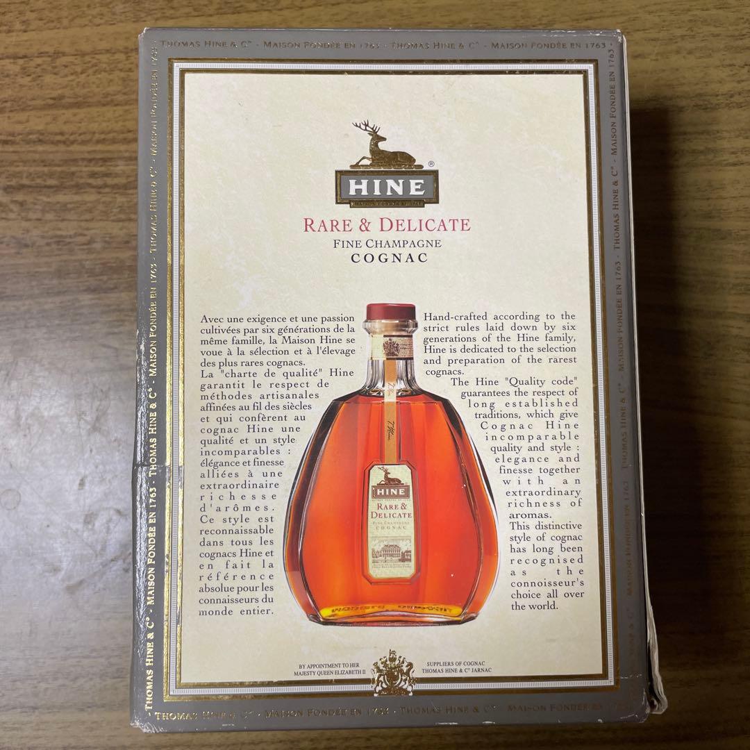 未開栓品 HINE ハイン RARE ＆ DELICATE 750ml