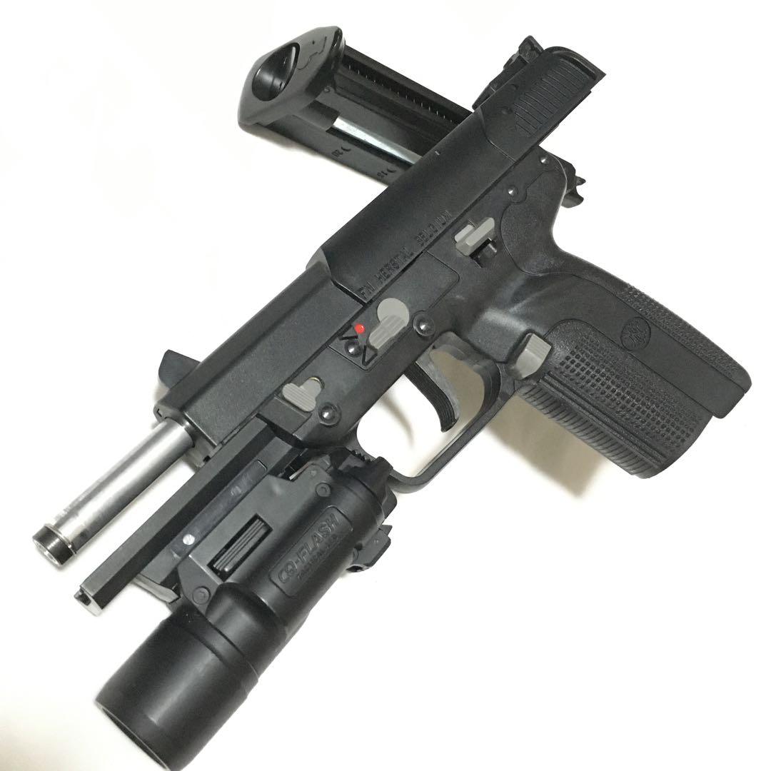 【極美品!!】マルシン MARUSHIN FN5-7 co2 ガスガンセット!!
