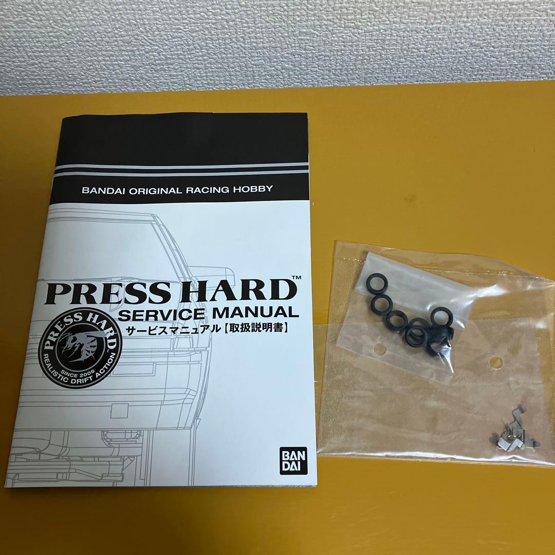 バンダイ プレスハード スロットカーセット 1/55トヨタAE86T-6000