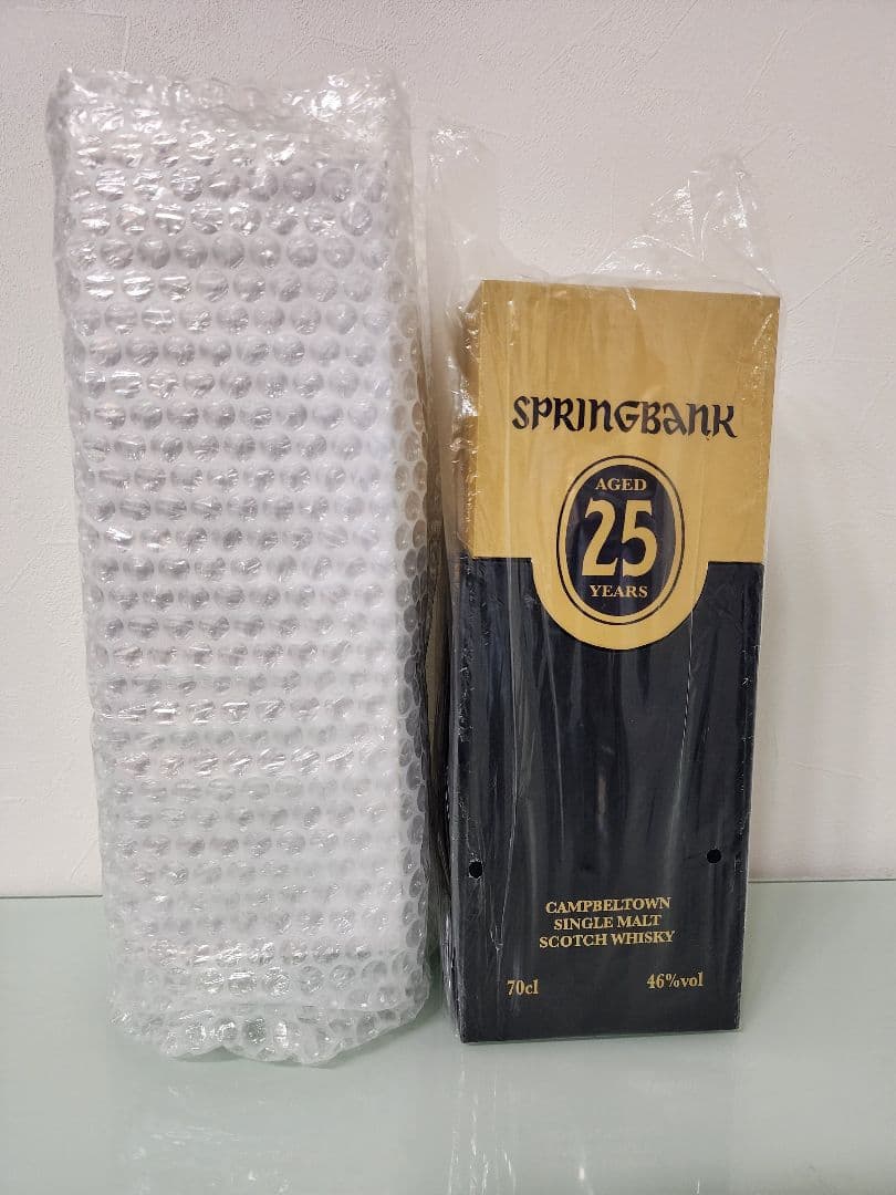 正規品 ウイスキー スプリングバンク25年 リミテッドリリース 新品 未開栓