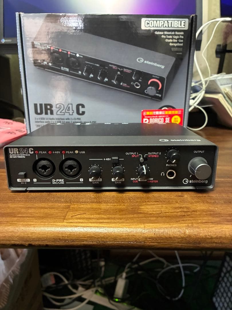 YAMAHA Steinberg UR24C オーディオインターフェース