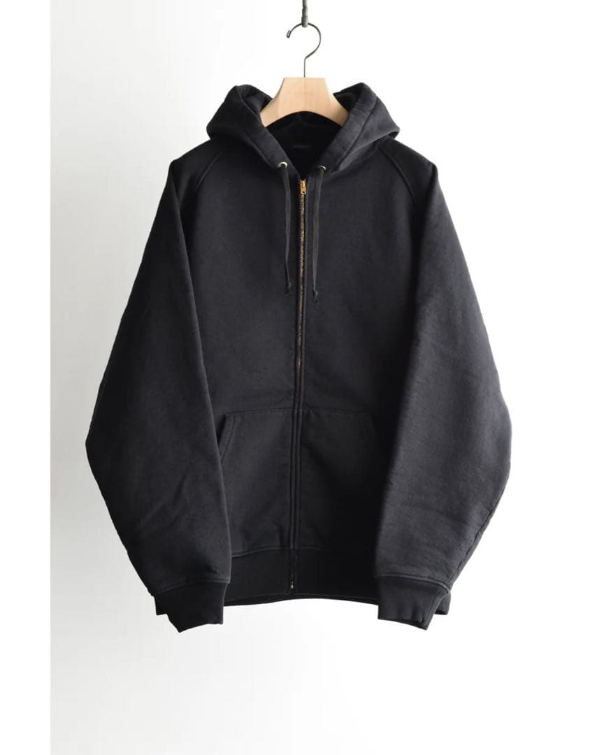 カ*サ様 COMOLI コモリ コットン裏毛 ジップパーカ 25AW