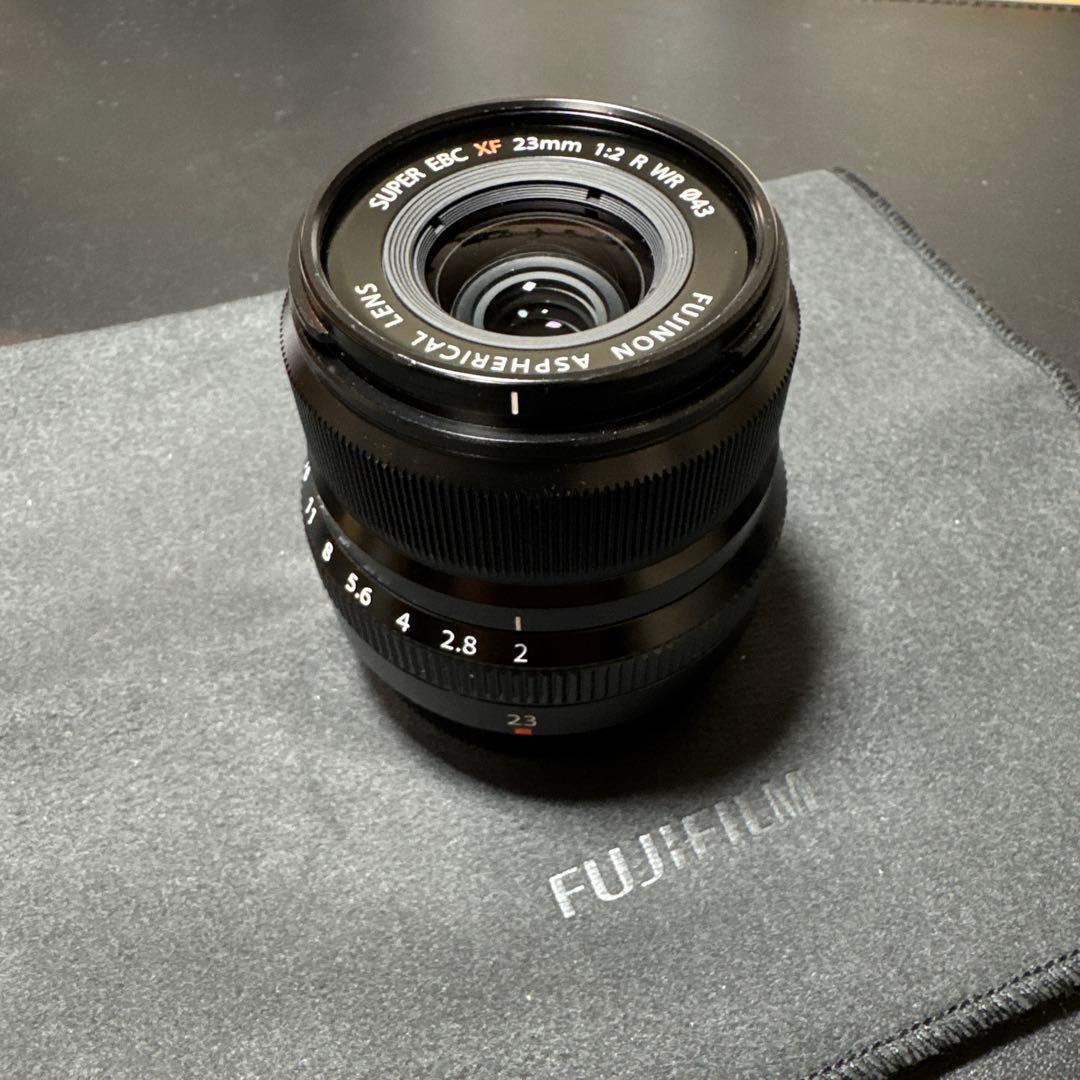 i*u様 フジフイルム XF23mm F2 R WR ブラック 富士フイルム