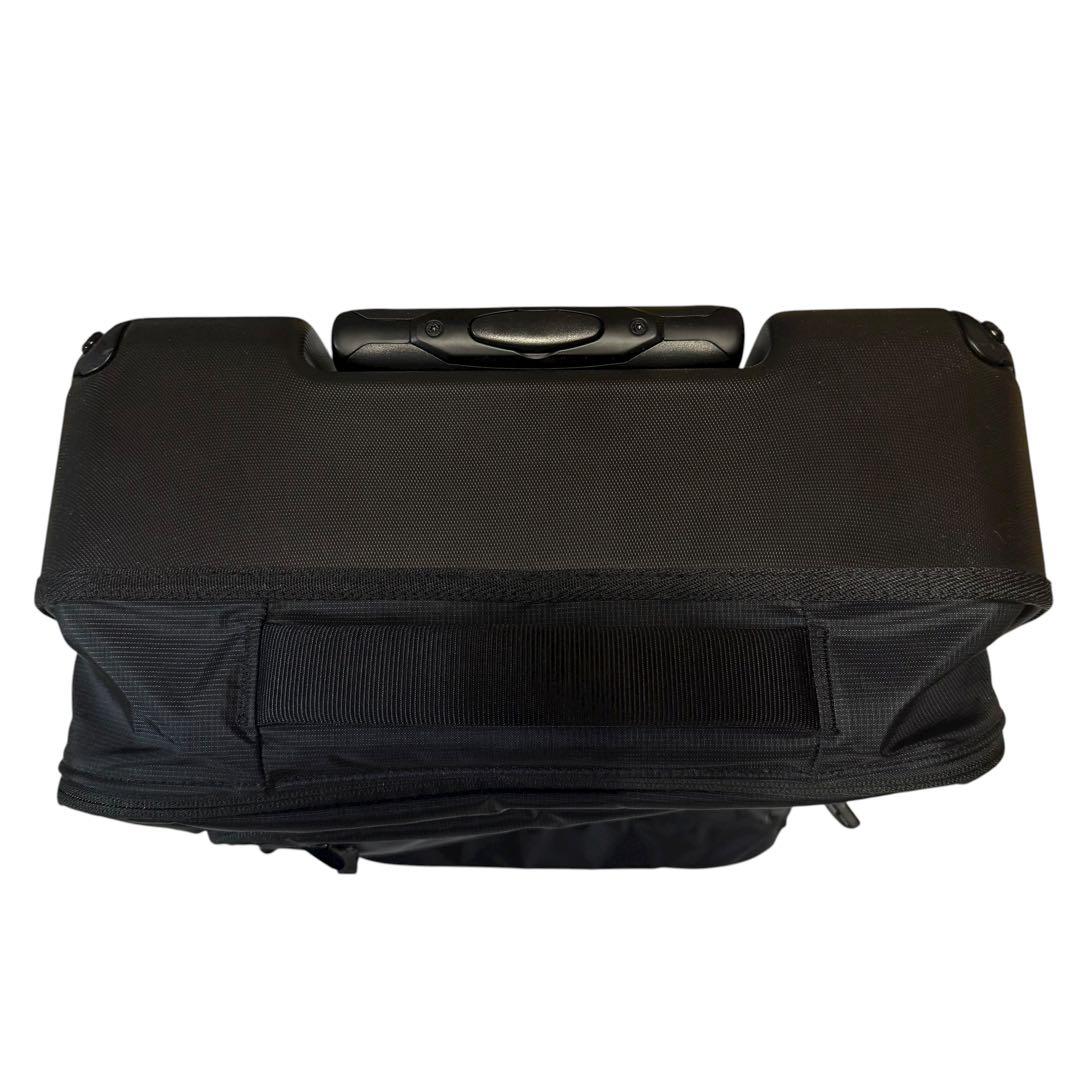 【美品】モンベル キャリーケース トラベルバッグ 旅行用 出張用 黒