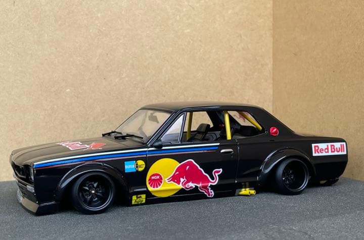 1/24 ハコスカ　レッドブル仕様　確認用