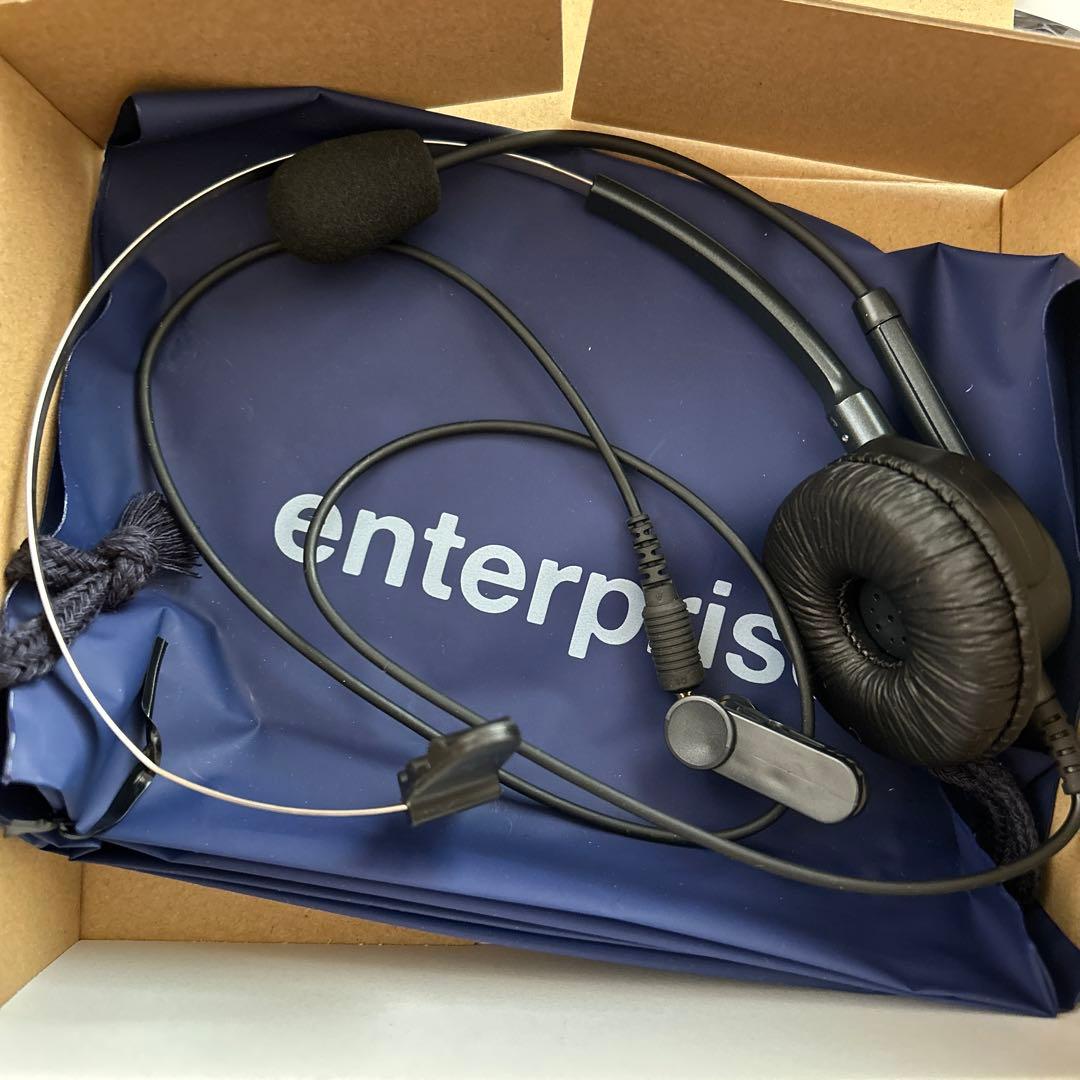 長塚電話工業所 業務用ヘッドセット EN-M(BK)-VMC3 ほぼ未使用