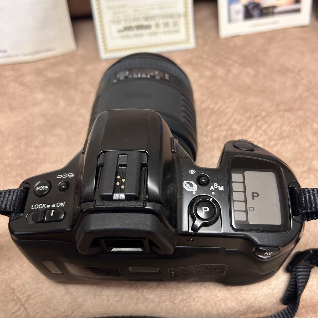 未使用に近いアンティーク光学カメラミノルタα−303si1995年3月24日