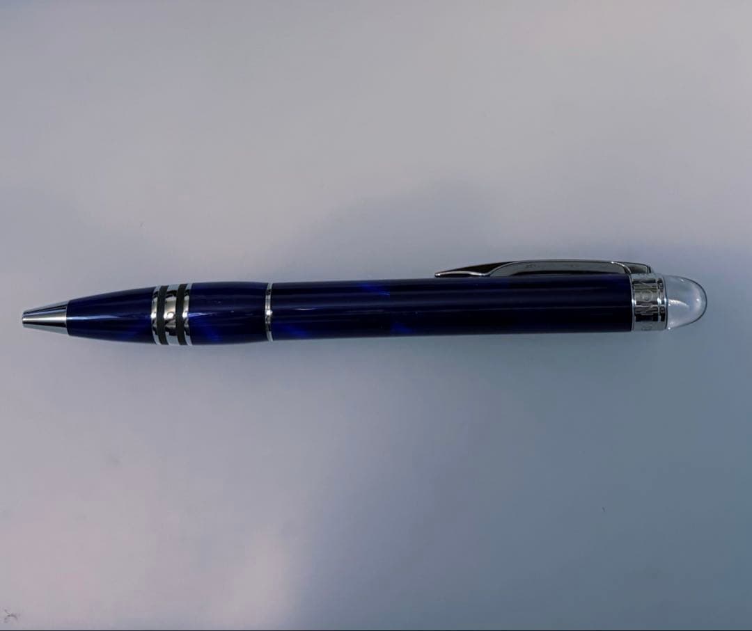 美品　廃盤モンブラン スターウォーカー クールブルー 付属品完備25614