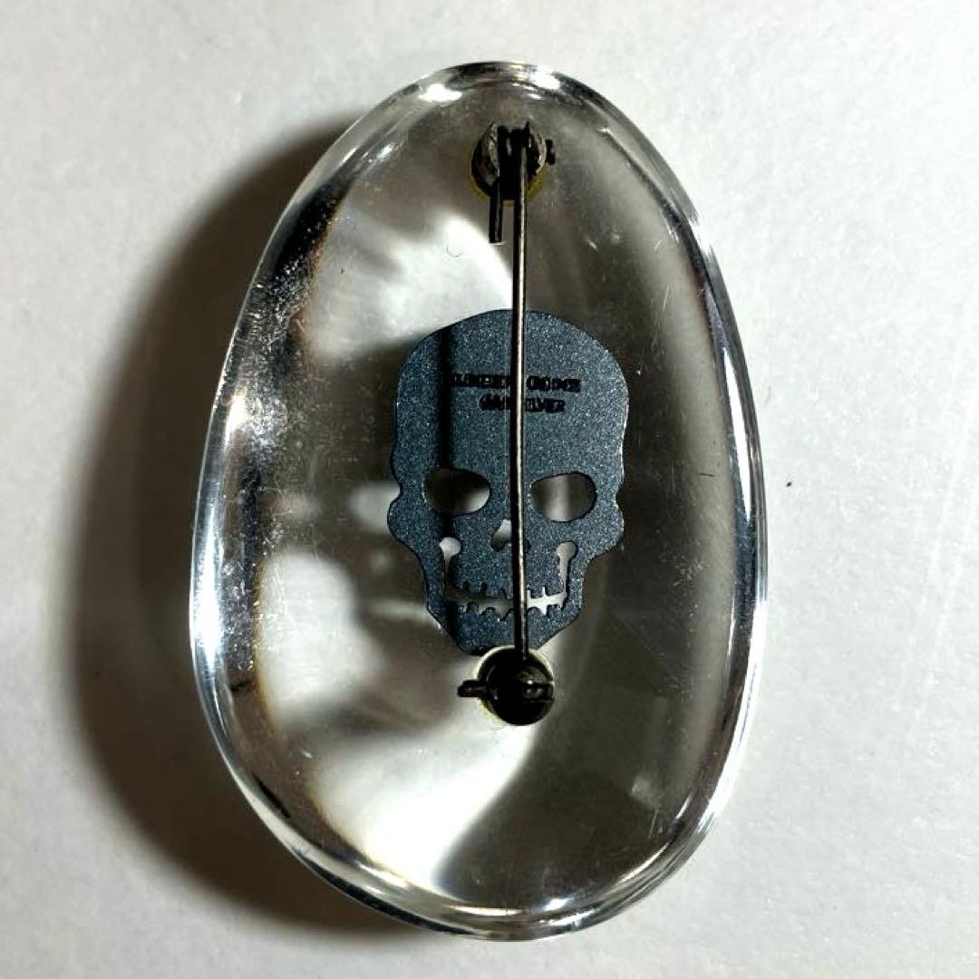 NUMBER (N)INE スカルブローチ　爆珍　ナンバーナイン