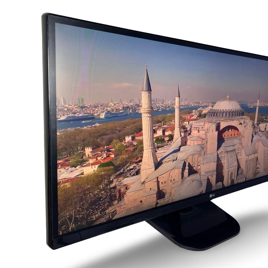 美品✨LG ウルトラワイドモニター 34インチ 34UM58-P