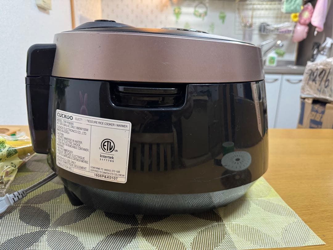 CUCKOO CRP-P0609S IH圧力 炊飯器 動作品