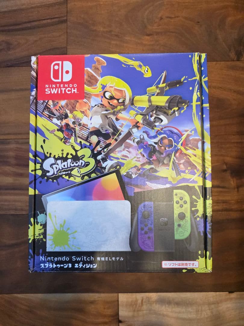 Nintendo Switch スプラトゥーンデザイン 本体