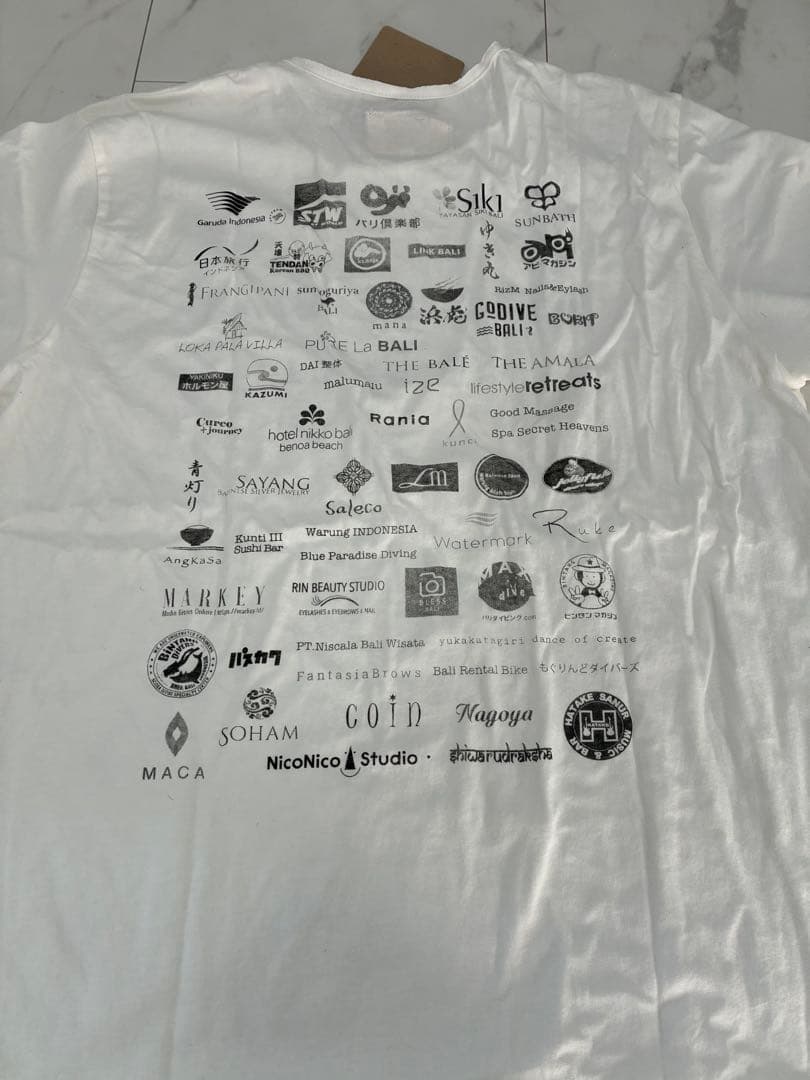 バリ旅行のみかた　エコバッグ Tシャツ　サコッシュセット