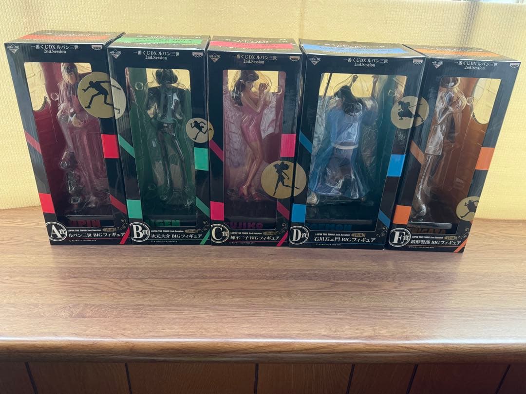 一番くじＤＸ　ルパン三世 2nd. Session コンプリート　フルセット