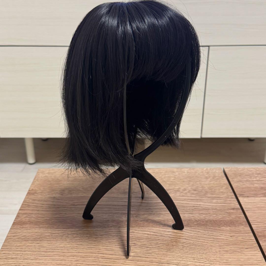 アクアドール 人毛ミックスウィッグ ショートボブ 美容師カット済み