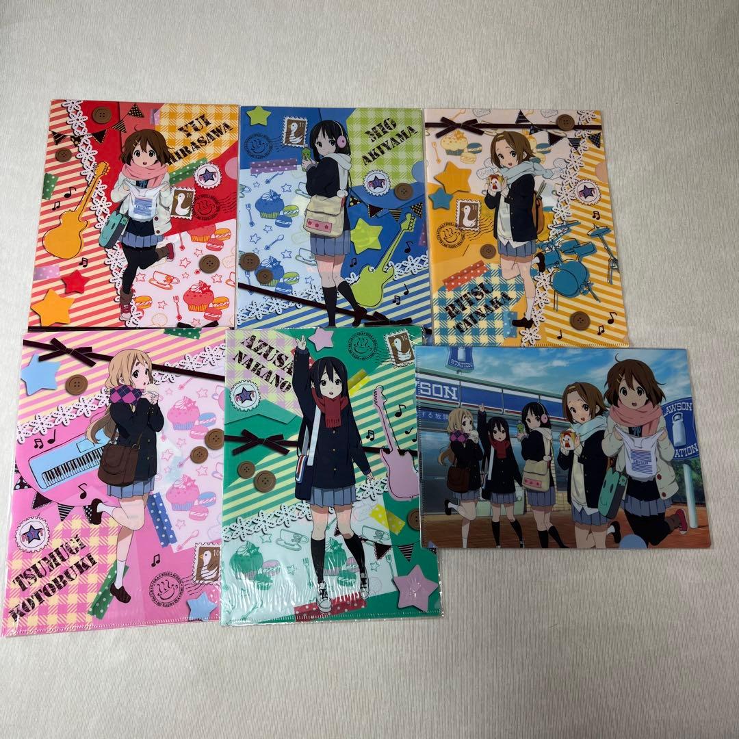 けいおん！キャラクタークリアファイルセット