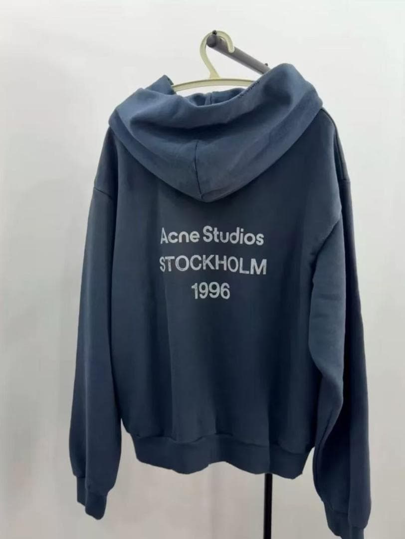 Acne Studios トップス ダークブルーパーカー L