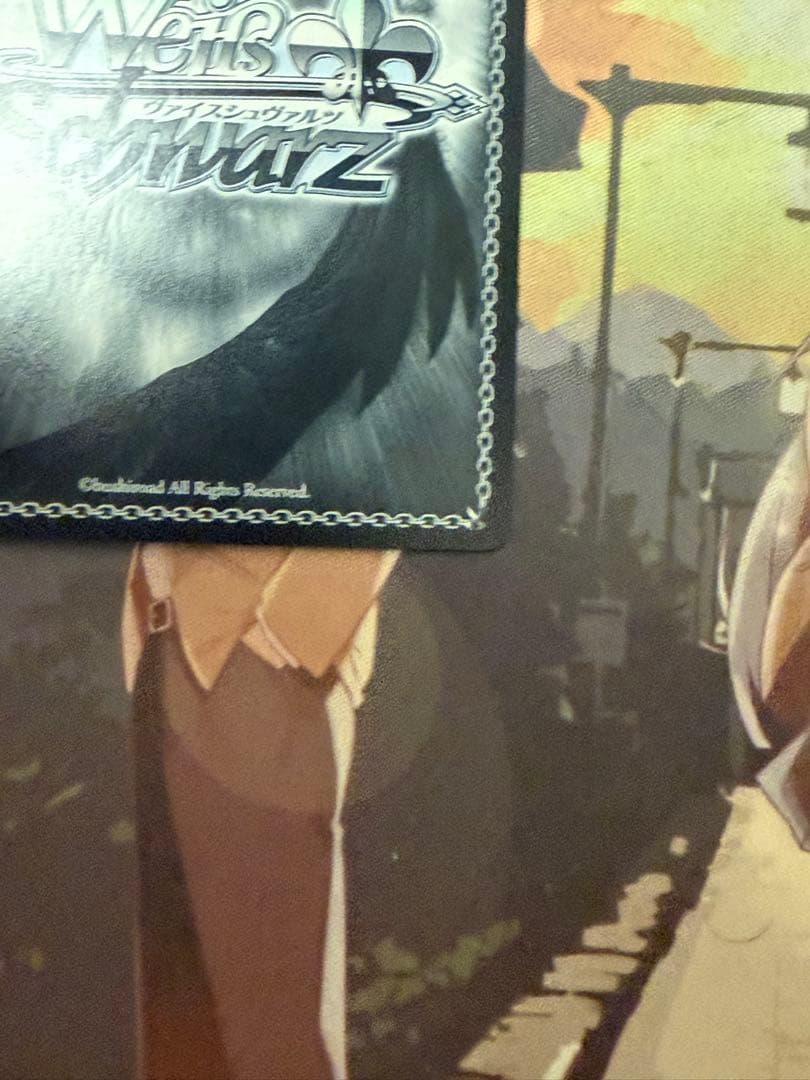 アイマス ヴァイスシュヴァルツ　バス・タイムの気分で　大崎甜花　SSP サイン