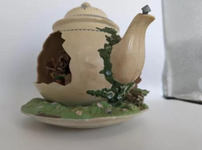 ENESCO エネスコ オルゴール Teapot ティーポット バンガロー