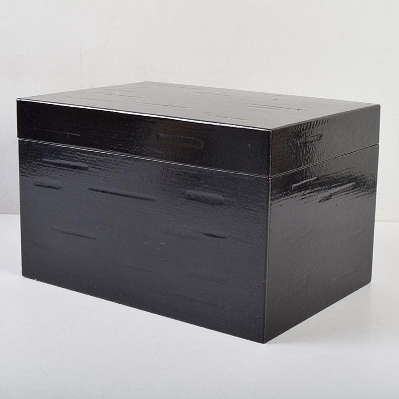 茶道具　利休茶箱　寿楽造　茶碗　西村徳泉造　振出など　七点一式　M　R9321