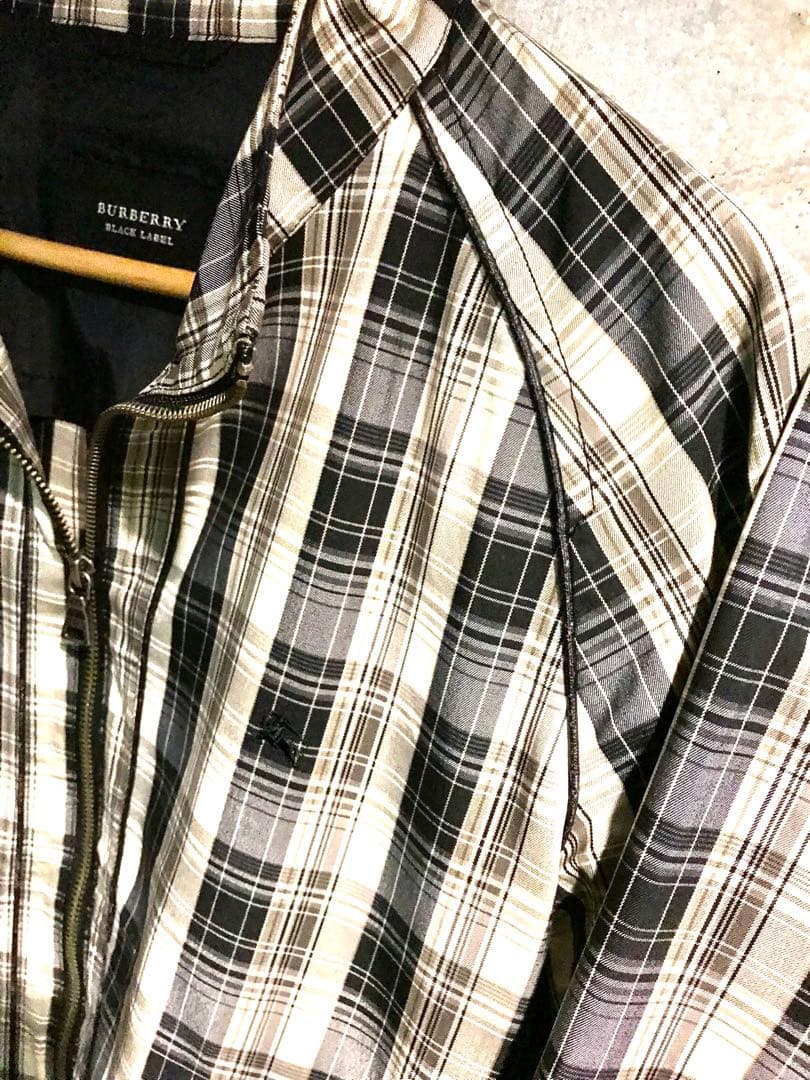 正規品　BURBERRY BLACK LABEL 大人気チェック柄ジャケット