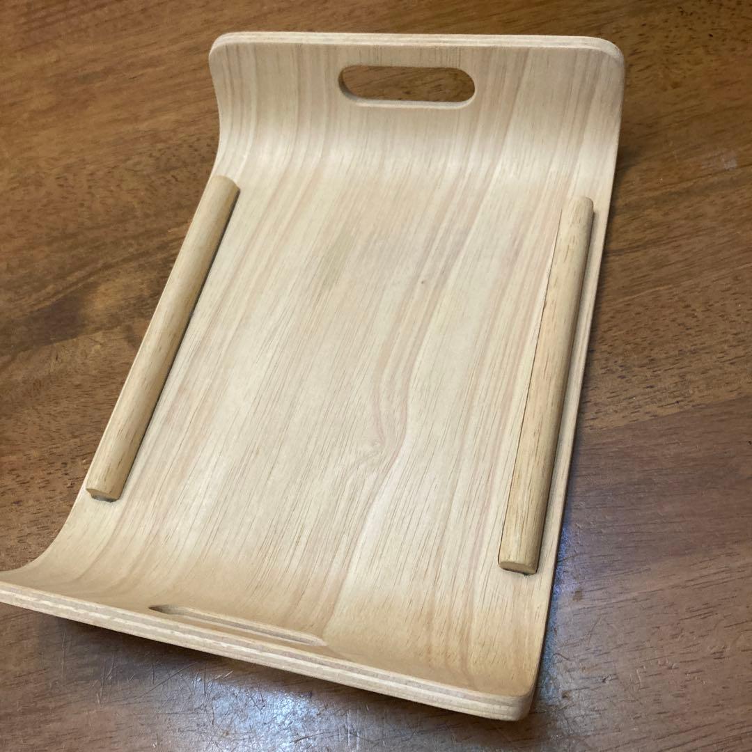 木製　トレー　物置き　plan toys