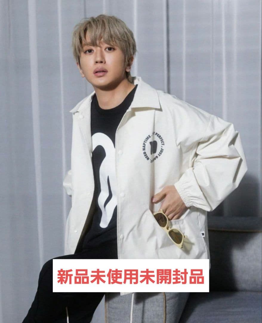 Naptime コーチジャケット Re:10th Anniversary 白