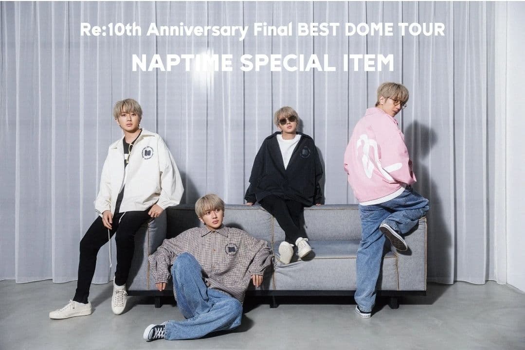 Naptime コーチジャケット Re:10th Anniversary 白