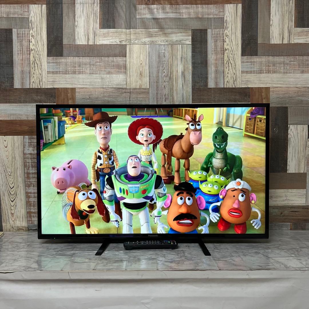 即日受渡❣️全国送料込5年前購入パナソニックVIERA43型液晶テレビ　新品リモ