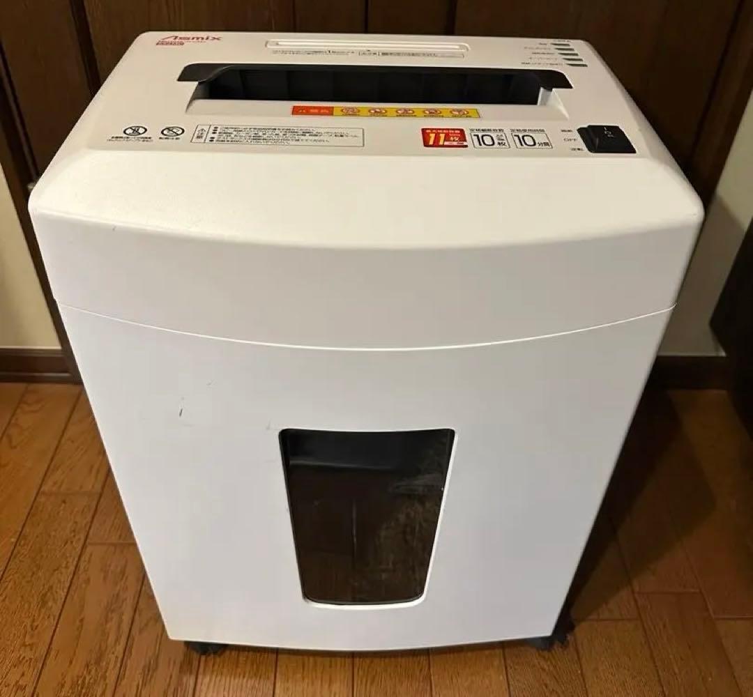 アスカ Asmix 静音マイクロカットシュレッダー S56MC
