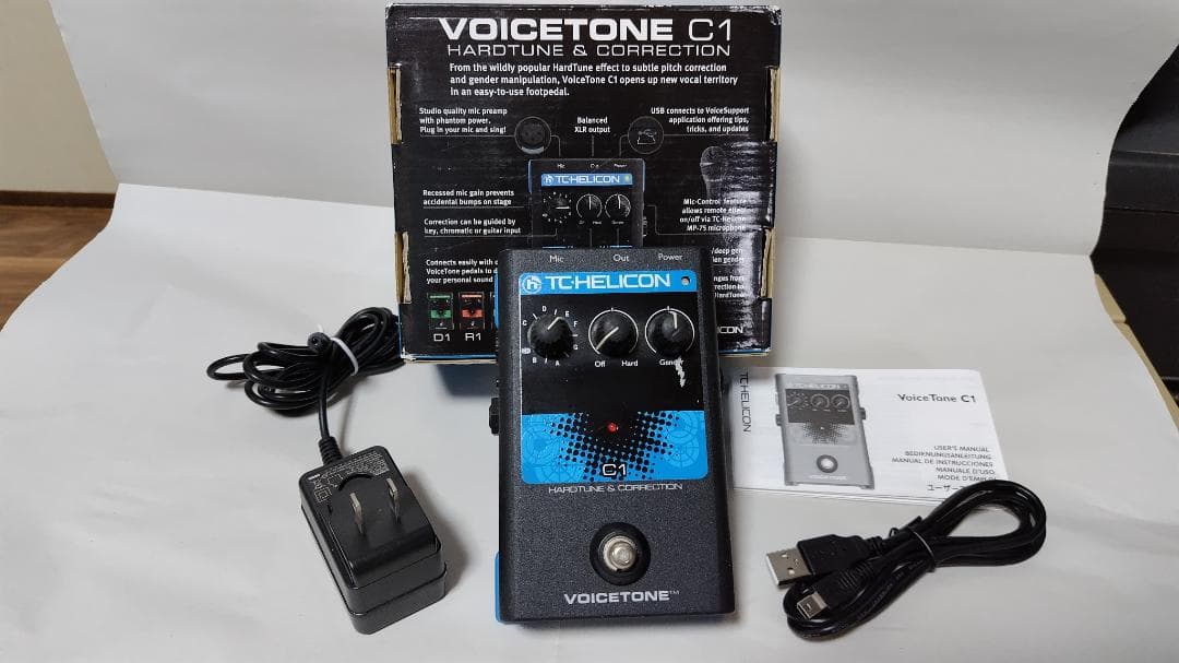 【美品】TC-Helicon Voicetone C1【定価購入でおまけ】