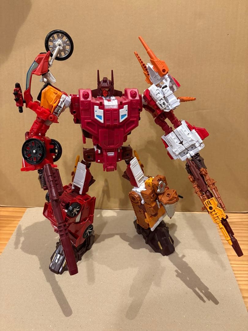 トランスフォーマー　UW コンピューティコン　アップグレードパーツ換装済み