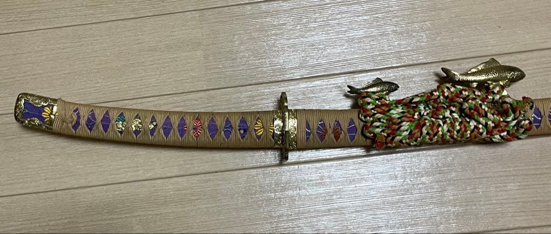 模造刀　居合刀　刀掛け　武具　y3152