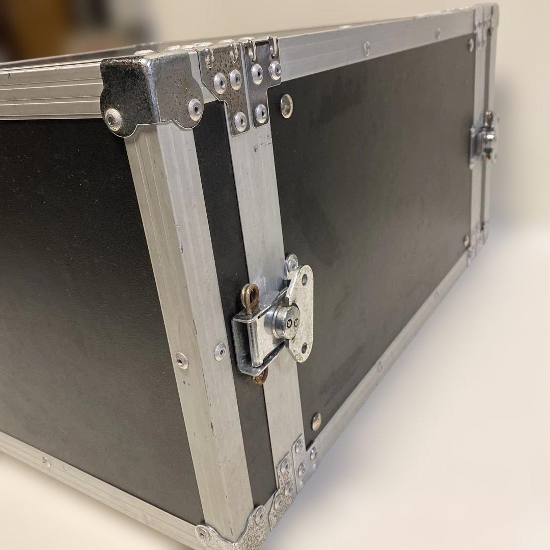 6U ラックケース ロング 奥行45cm 両側レール