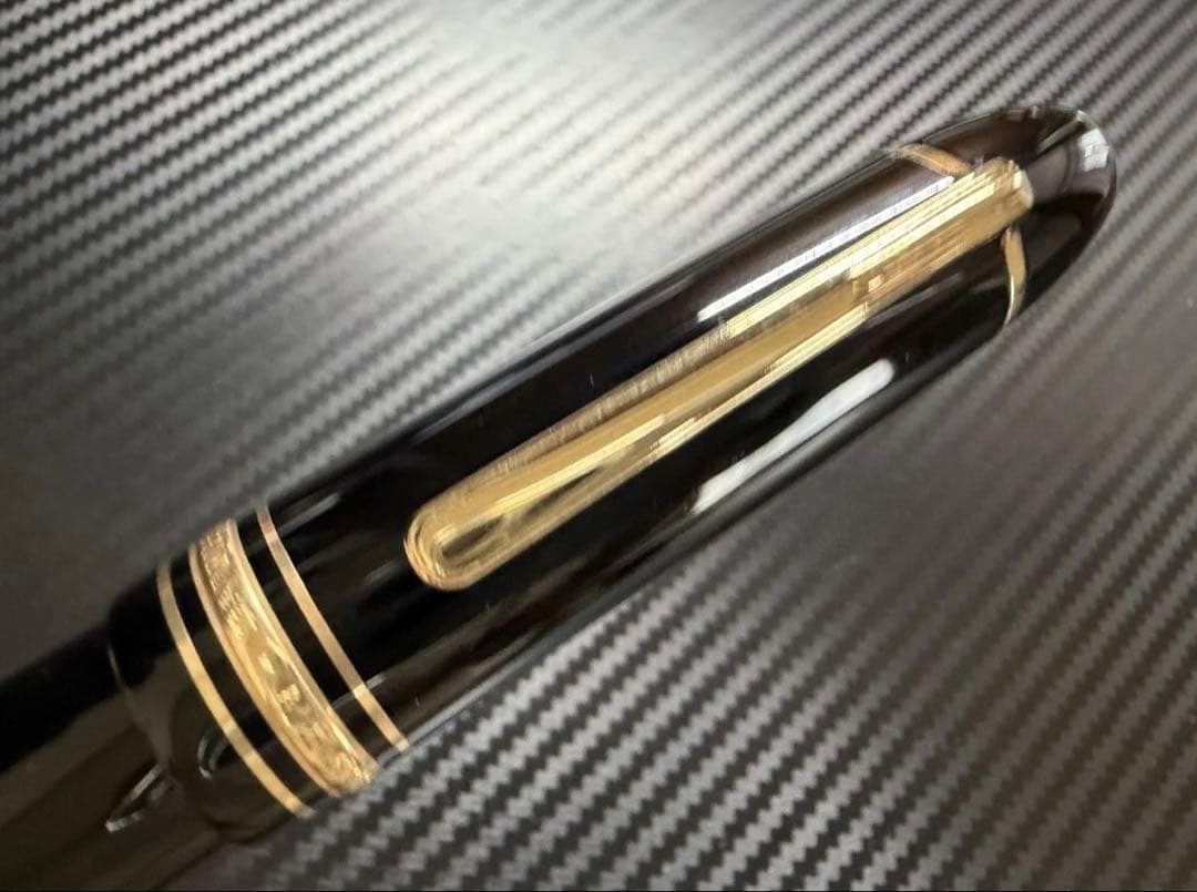 未使用に近い モンブラン 149 万年筆 14K 中白 M 中字