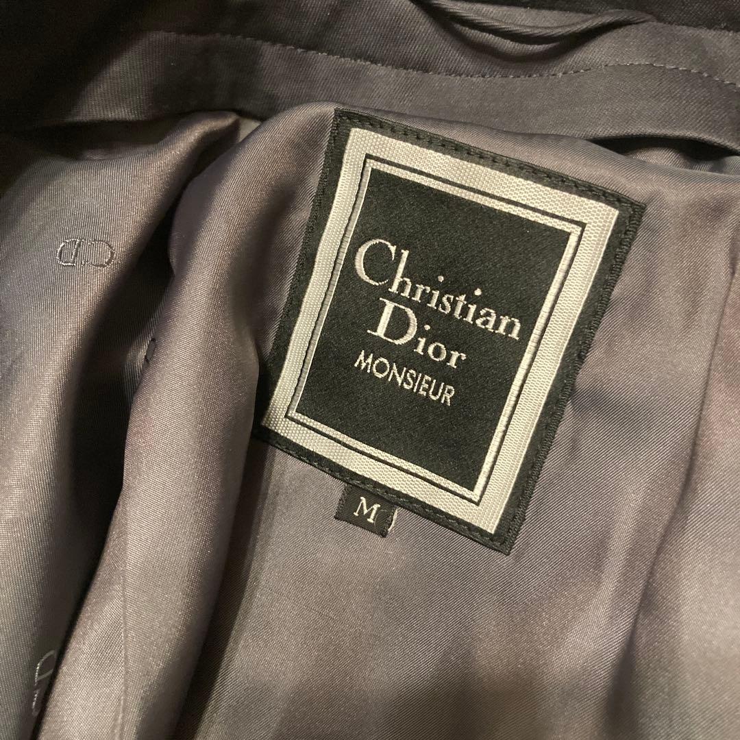 DIOR ライトジャケット コート クリスチャンディオール ネイビー 古着