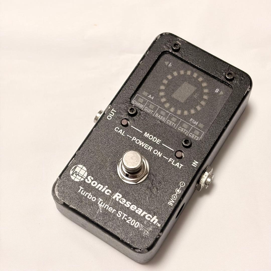 希少 Sonic Research ST-200 チューナー エフェクター