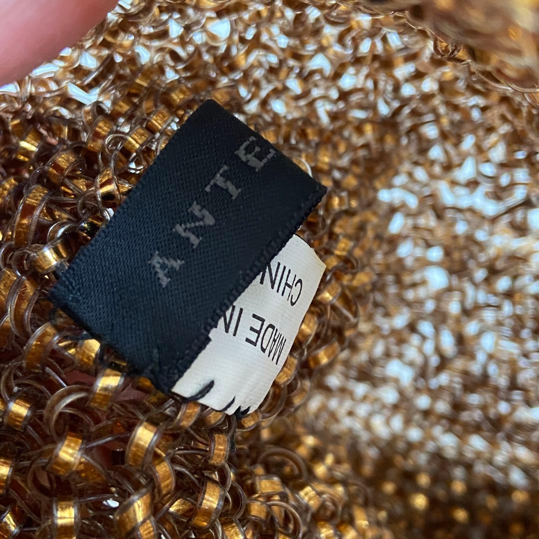 美品⭐️アンテプリマ　ワイヤーハンドバッグ　丸型　2点セット