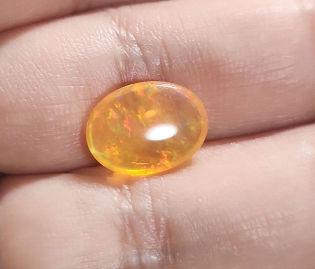 高品質天然ファイアーオパール 3.405ct