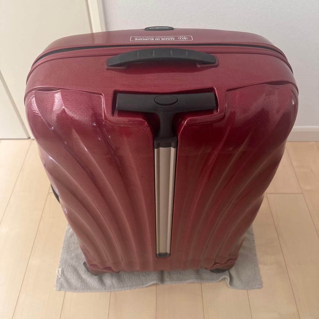 中古　サムソナイト　スーツケース　Lサイズ　赤