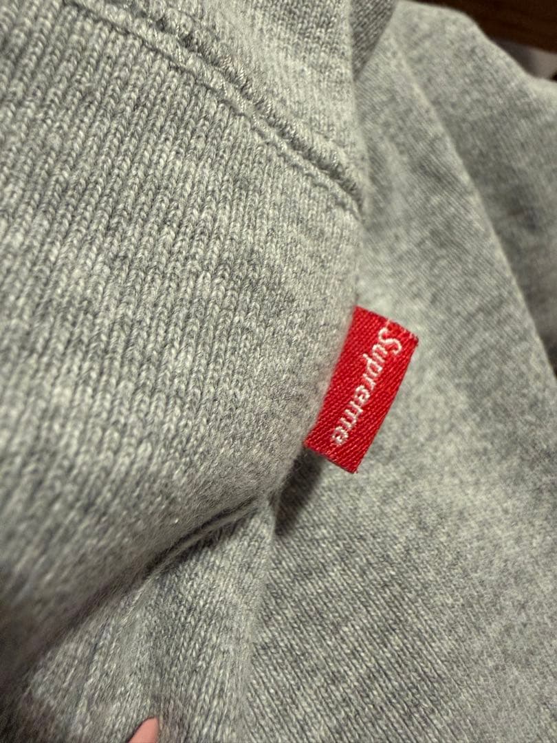 Supreme グレー パーカー Lサイズ　アラビック