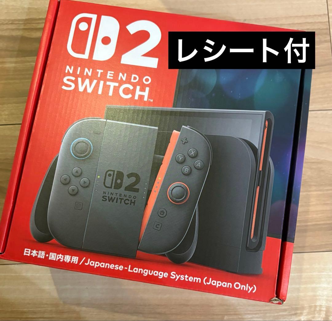 Nintendo Switch 2 日本語専用 本体 保証書あり