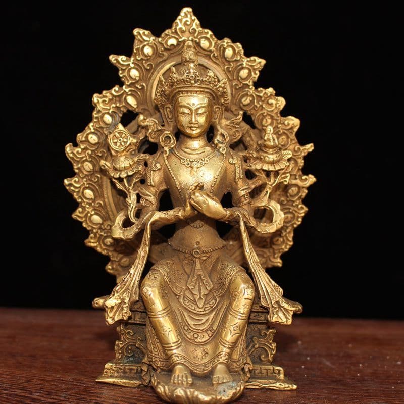 未来仏 蔵式弥勒仏 置物