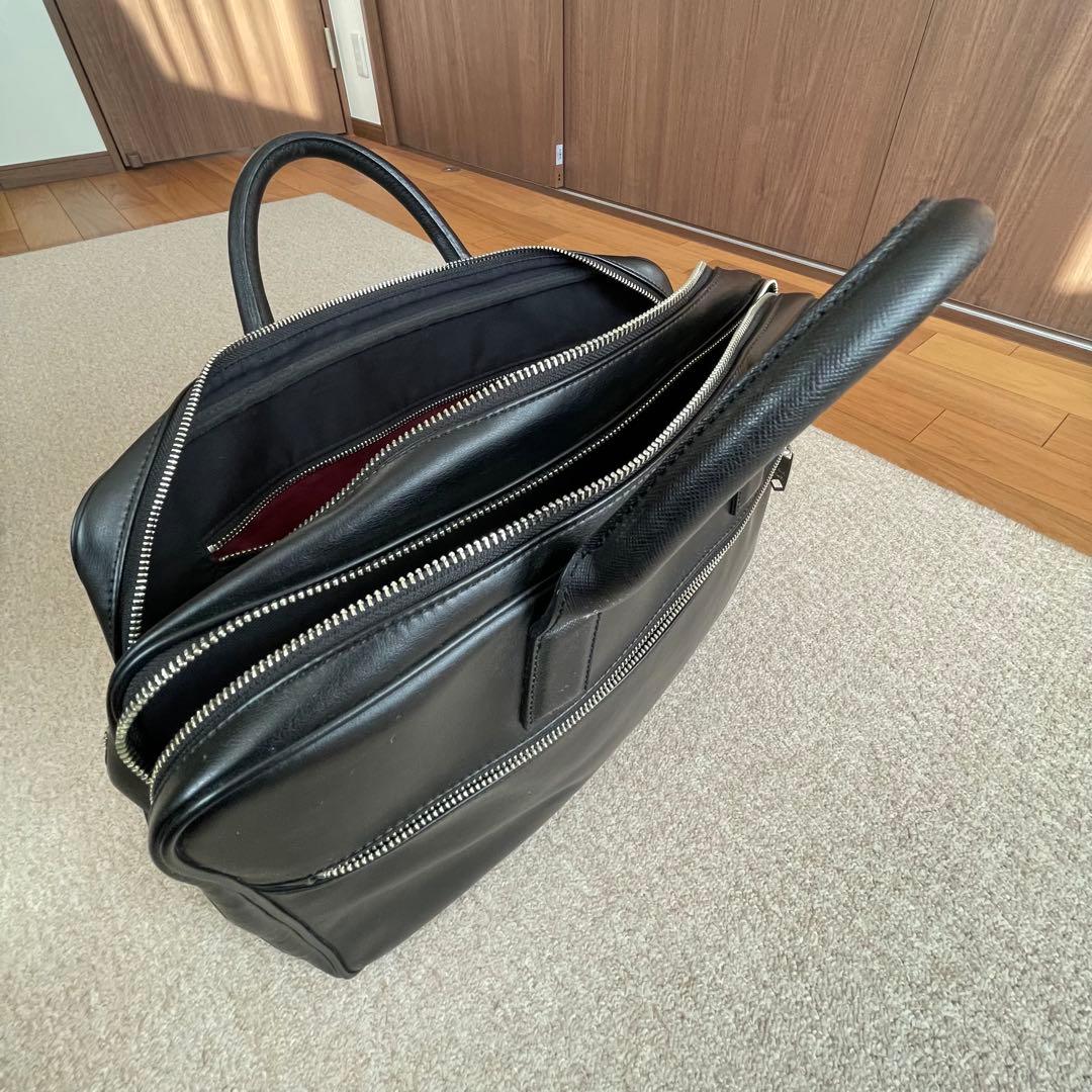 【ゆう】【美品】ポールスミス ビジネスバッグ タグ付 2way ブラック