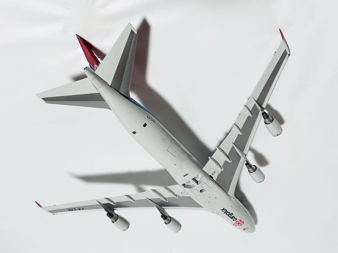 Gemini 1/200 B747-400F cargolux ドア開閉仕様
