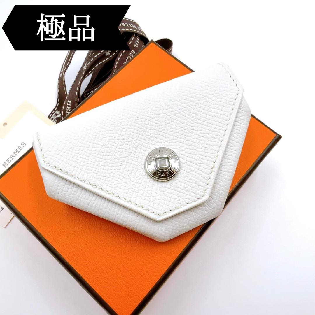 ◇エルメス◇ヴォーエプソン/ルヴァンキャトル/24/ケース/□K/小銭入れ