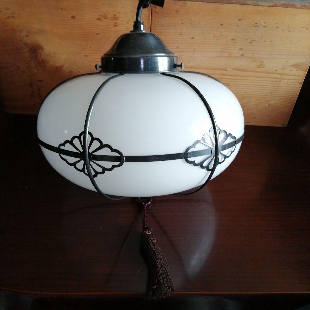 昭和レトロ風　ペンダントライト　32cm