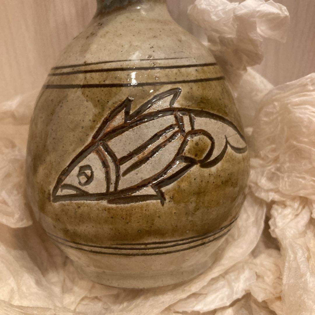 金城次郎　徳利　小皿　陶器　骨董