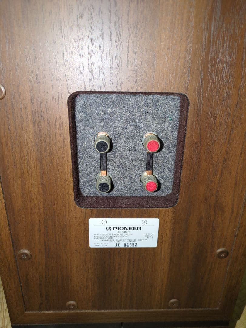 美品 PIONEER パイオニア スピーカー S-99T アンティーク