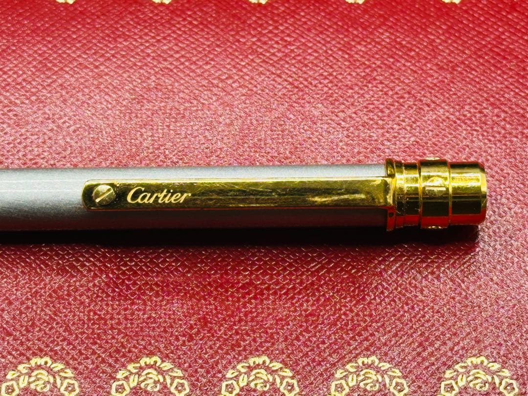 【美品/箱付き】カルティエ Cartier must de 高級ボールペン